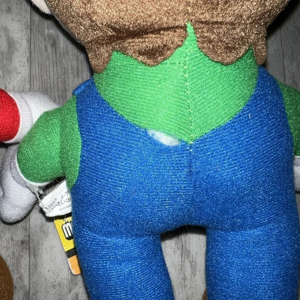 Nintendo Mario Party Mario & Luigi Plush Toys Promo Banpresto 2008 Japan